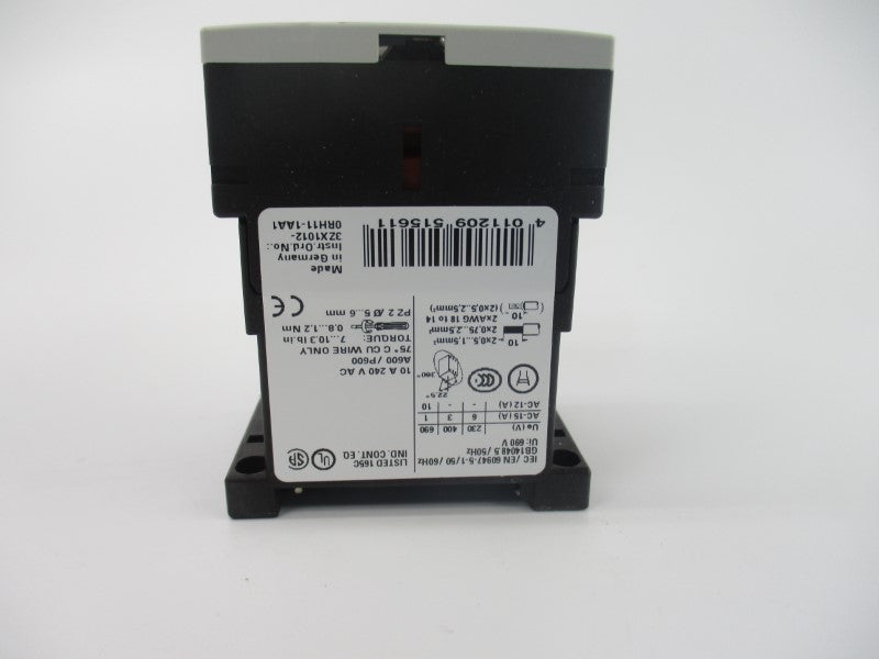 SIEMENS 3RH1262-1BB40 24VDC 10A (AS PICTURED) NSNP