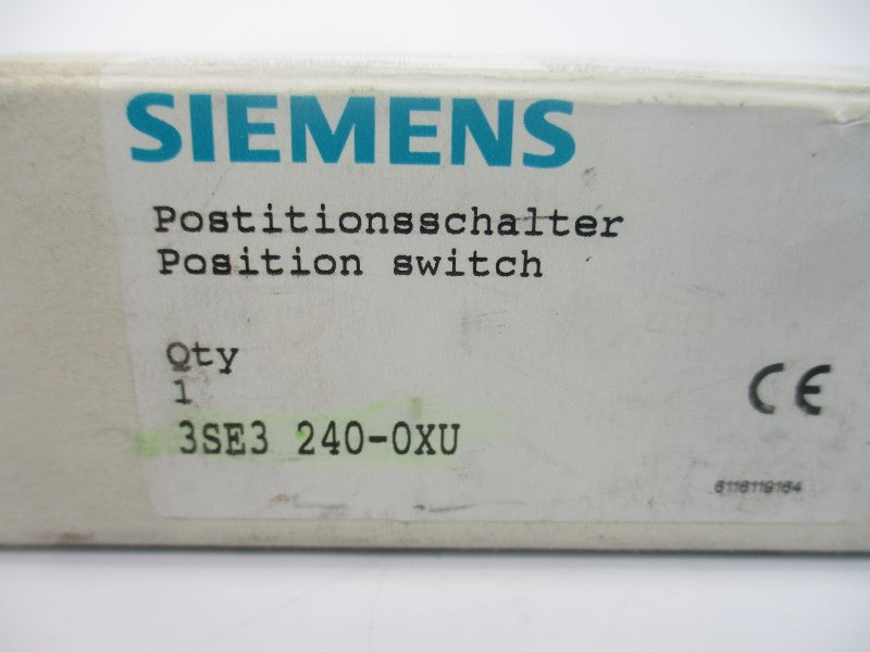 SIEMENS 3SE3240-0XU 500V 10A NSMP
