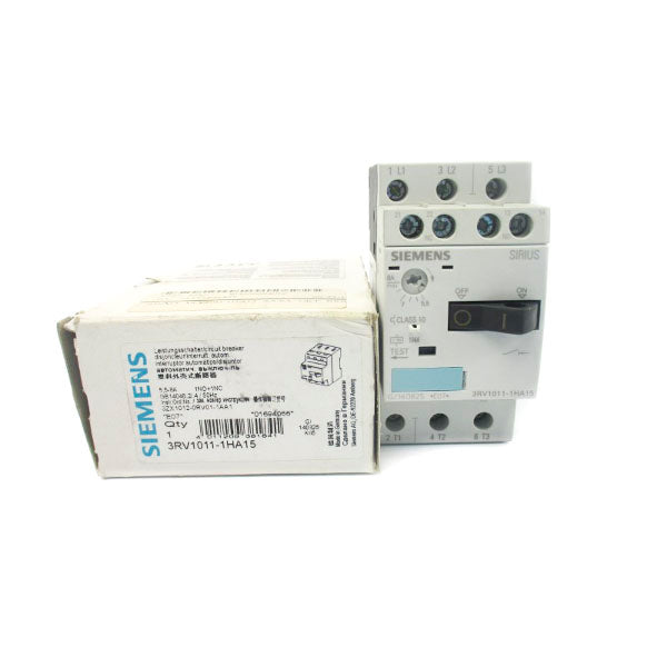SIEMENS 3RV1011-1HA15 600V 5.5-8A NSMP
