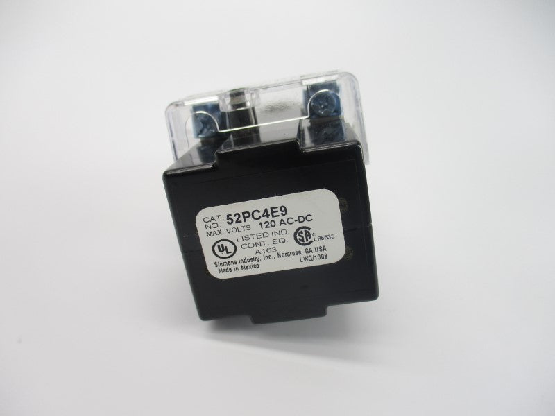 SIEMENS 52PC4E9 120VAC/DC NSMP