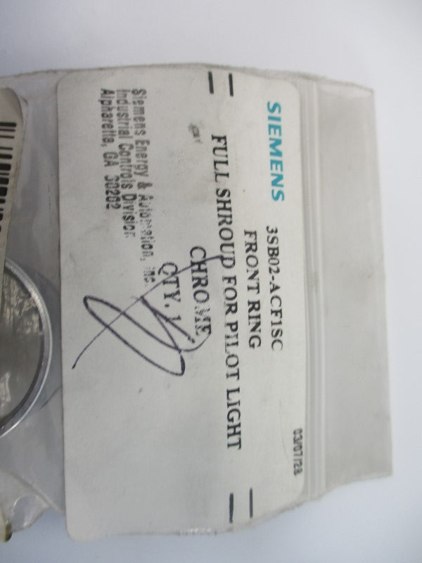 SIEMENS 3SB02 -ACF1SC NSMP