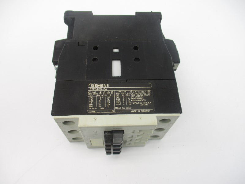 SIEMENS 3TF3400-0AP6 220/240V 42A NSMP