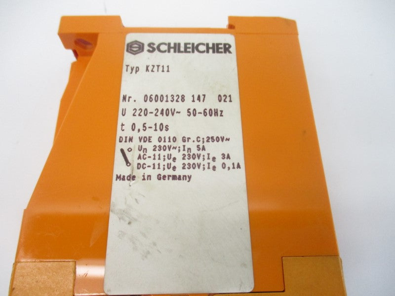 SCHLEICHER KZT11 06001328147021 220-240V 5A 0.5-10S NSNP
