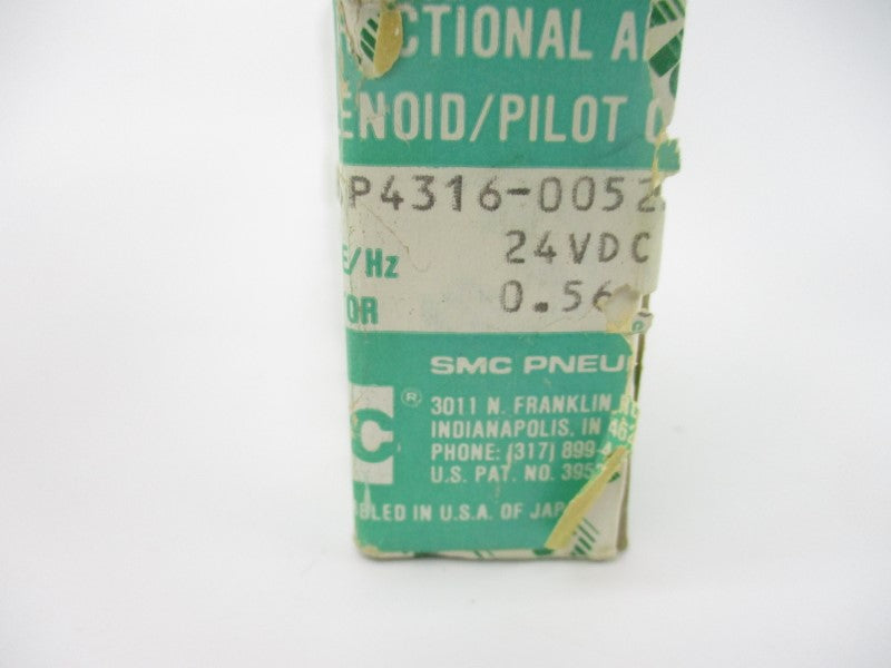 SMC NVSP4316-0052D 24VDC 150PSI NSMP
