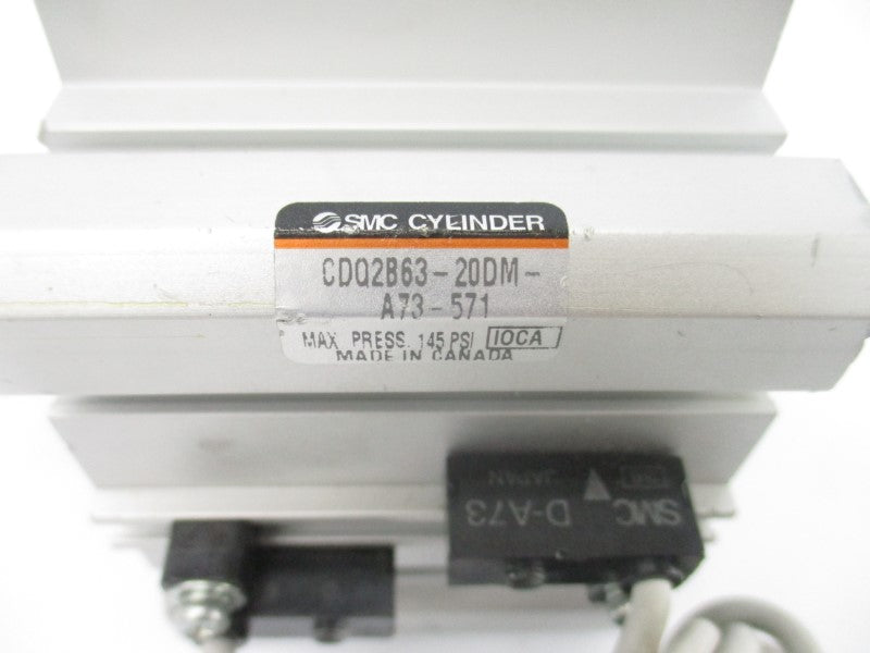 SMC CDQ2B63-20DM-A73-571 145PSI NSNP
