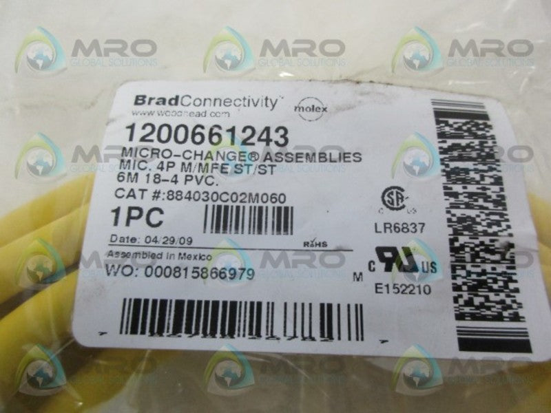 DANIEL WOODHEAD 1200661243 MICRO CHANGE ASSEMBLIES *NEW IN FACTORY BAG*