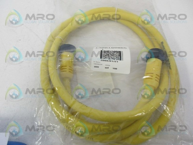 DANIEL WOODHEAD 114030K12M020 4P MALE/FEMALE FLEX CABLE *NEW IN FACTORY BAG*