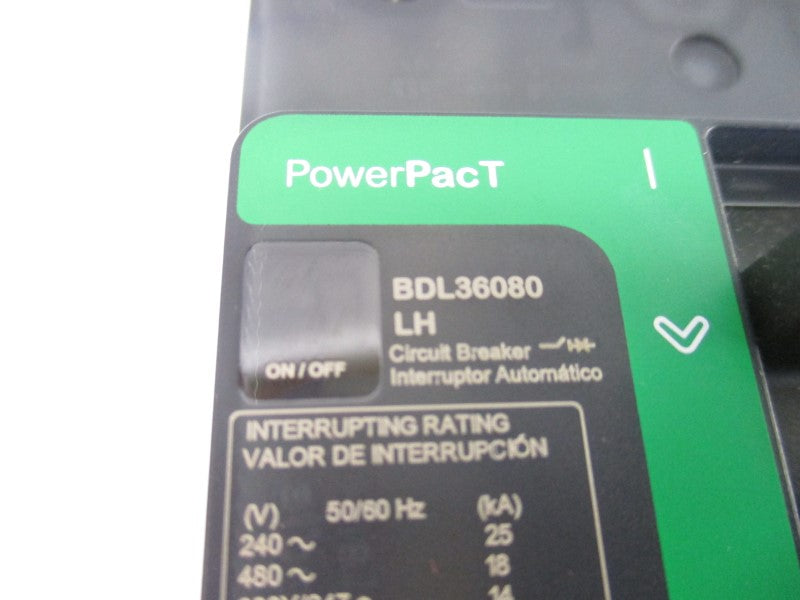 SQUARE D BDL36080 480V 80A NSNP