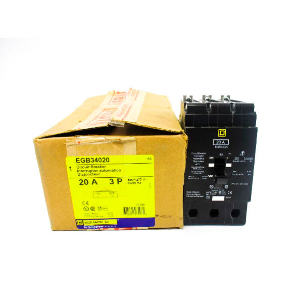 SQUARE D EGB34020 277V 20A NSMP
