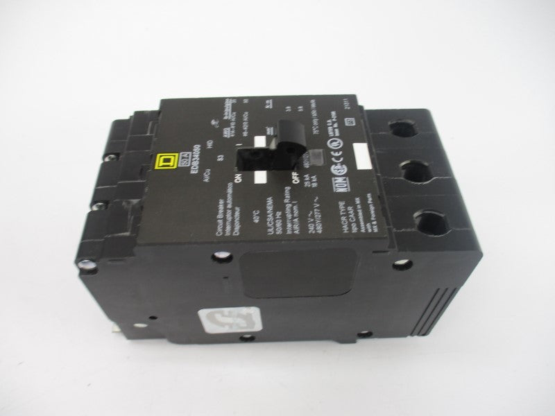 SQUARE D EDB34050 277V 50A NSMP