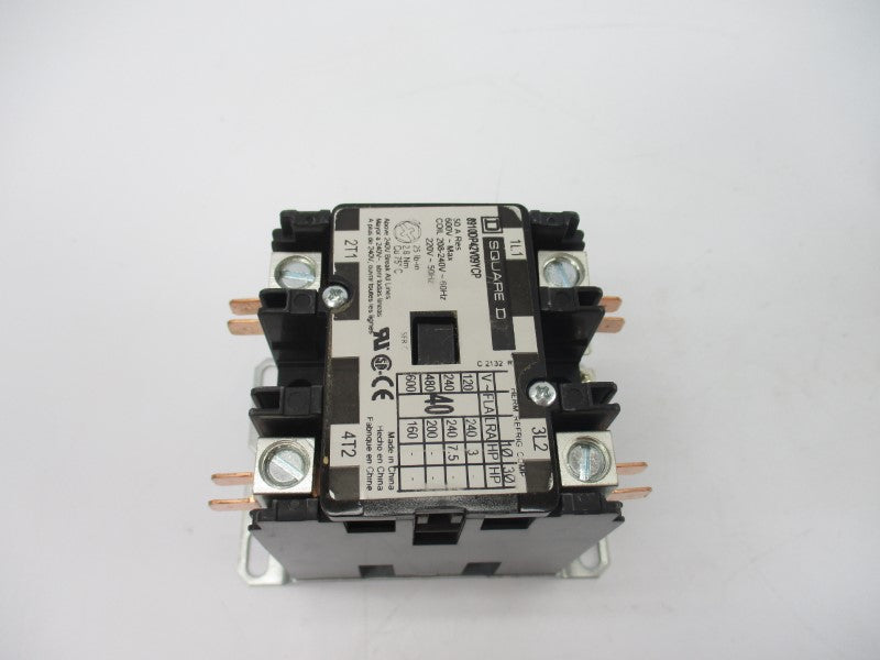 SQUARE D 8910DP42V09YCP SER. C 110/120V 50A NSMP