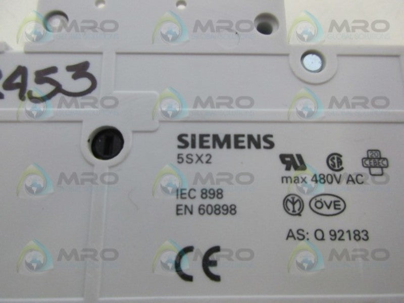 SIEMENS 5SX22 2PL CIRCUIT BREAKER *NEW NO BOX*
