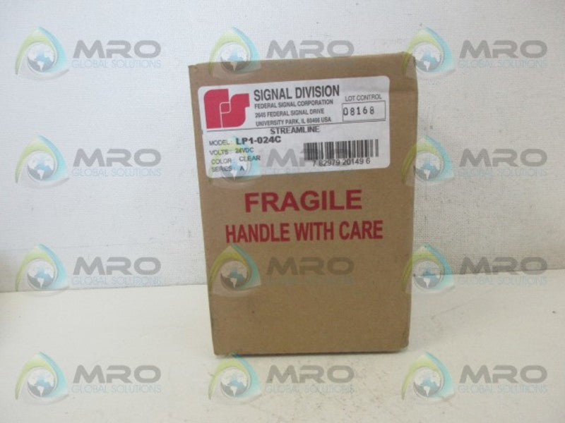 FEDERAL SINGAL LP1-024C STREAMLINE  NSFS