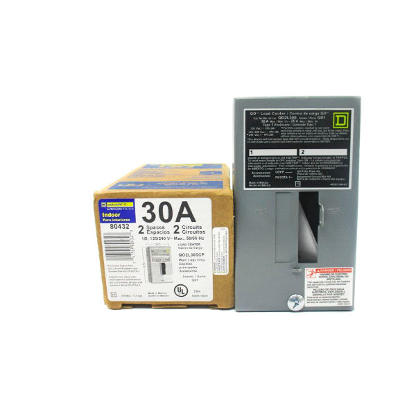 SQUARE D QO2L30SCP SER. G01 120/240V 30A NSMP