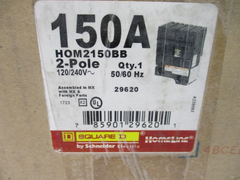 SQUARE D HOM2150BB SER. S1 120/240V 150A NSMP