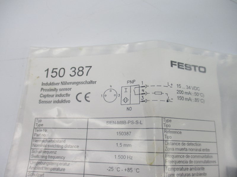 FESTO 150387 15-34VDC NSMP
