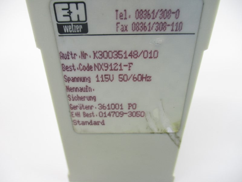 E+H NX9121-F K30035148/010 115V NSNP