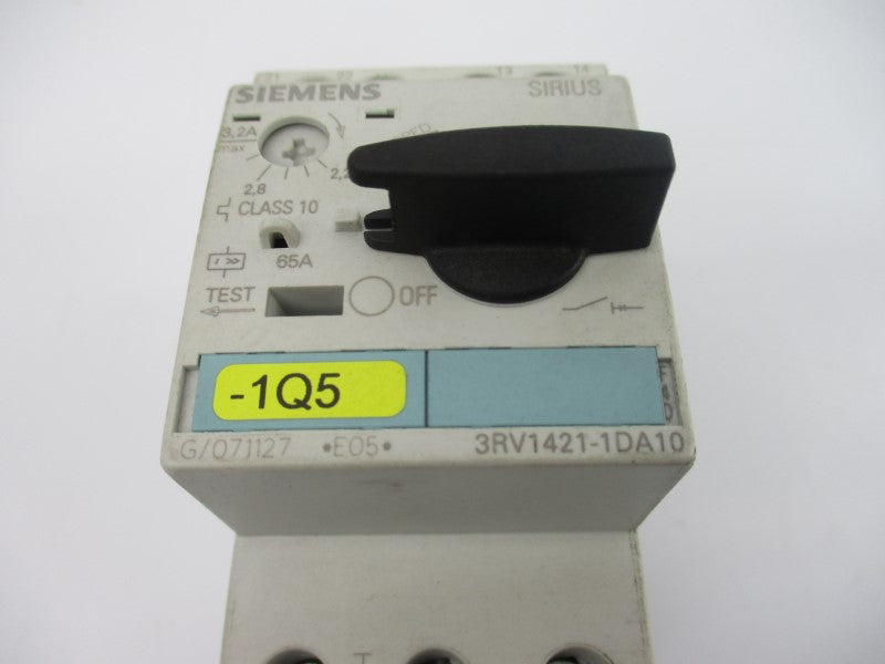 SIEMENS 3RV1421-1DA10 690V 2.2-3.2A NSNP