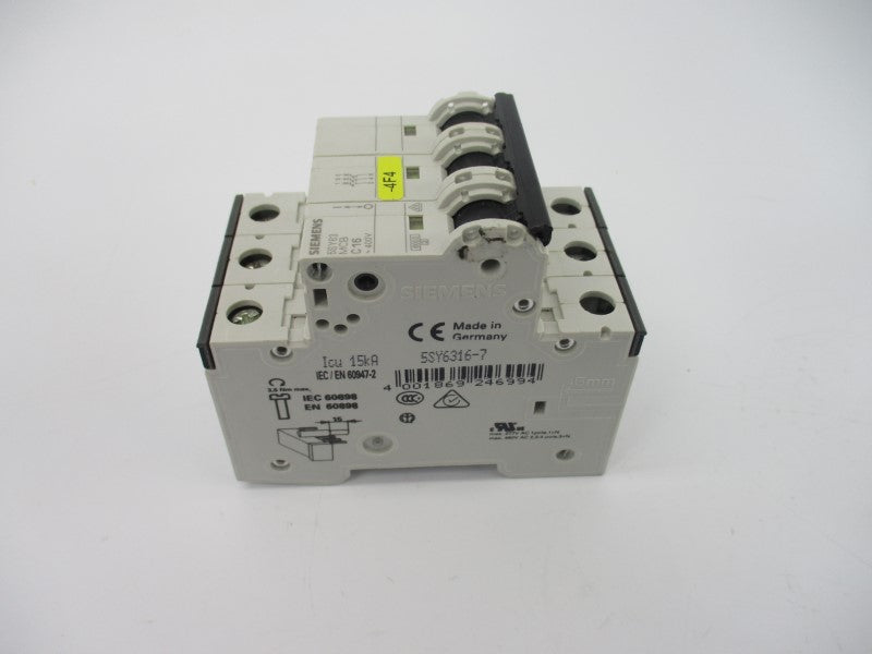 SIEMENS 5SY63176-7 400V 16A NSNP