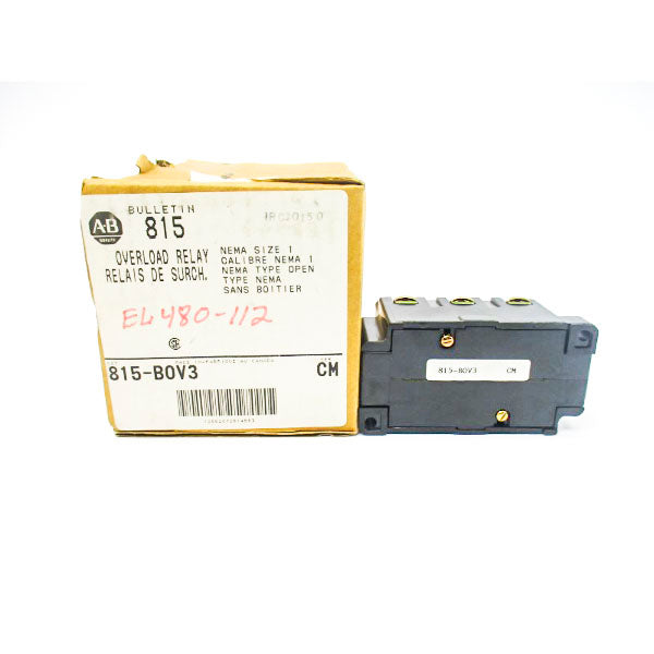 ALLEN BRADLEY 815-BOV3 SER. CM (BR/WH) NSMP
