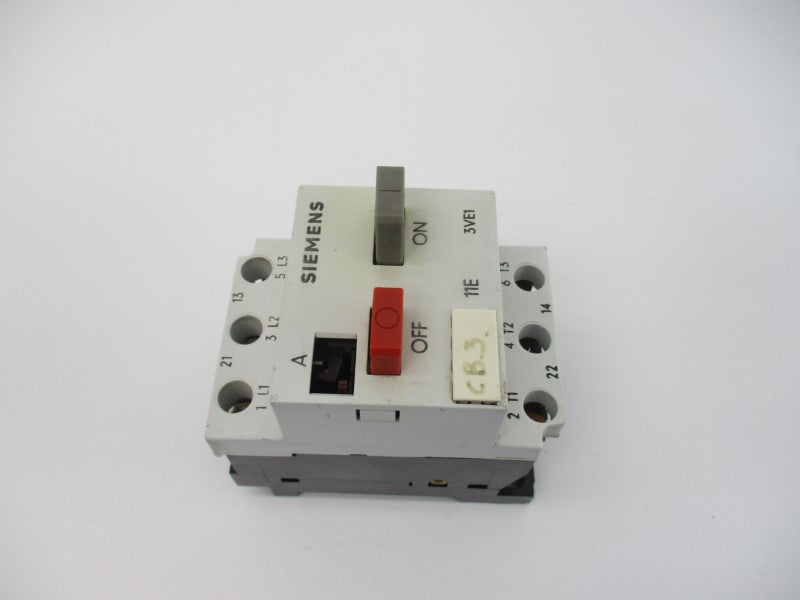 SIEMENS 3VE1010-2H 660V 1.6-2.5A UNMP