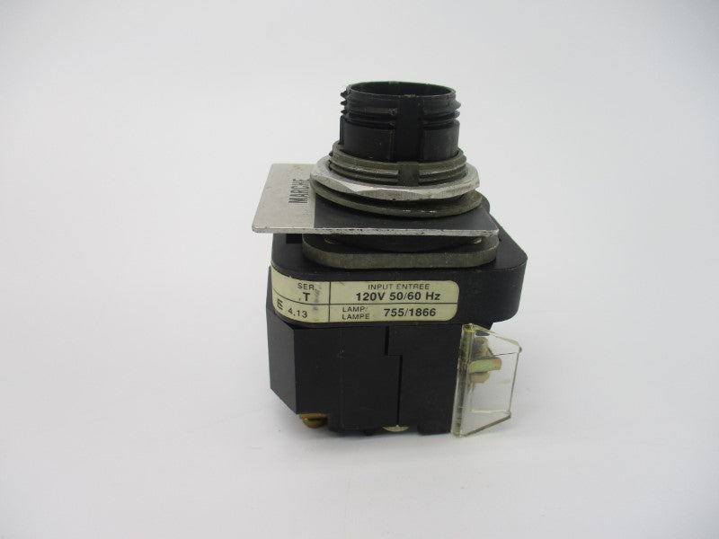 ALLEN BRADLEY 800T-PA16 SER. T 120V (NO BULB) UNMP