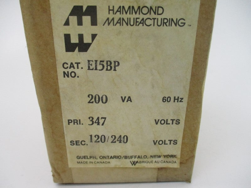 HAMMOND MANUFACTURING EI5BP 120/240V NSFS