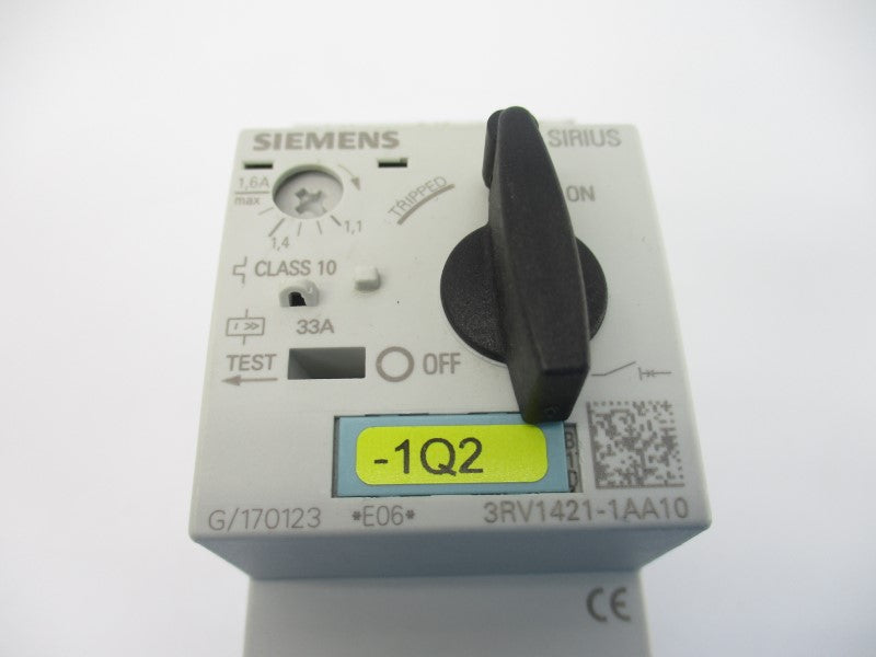 SIEMENS 3RV1421-1AA10 690V 1.1-1.6A NSNP
