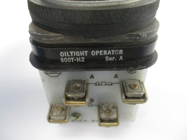 ALLEN BRADLEY 800T-H2 SER. A 600V UNMP