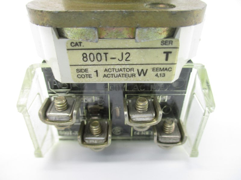ALLEN BRADLEY 800T-J2 SER. T (AS PICTURED) UNMP