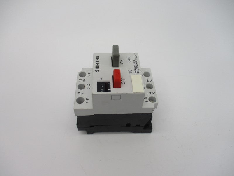 SIEMENS 3VE1010-2K 660V 4-6.3A NSNP