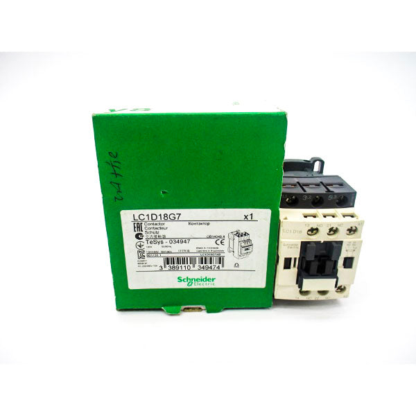 SCHNEIDER ELECTRIC LC1D18G7 120V (AS PICTURED) NSMP