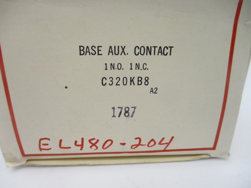 CUTLER HAMMER C320KB8 SER. A2 600VAC NSMP