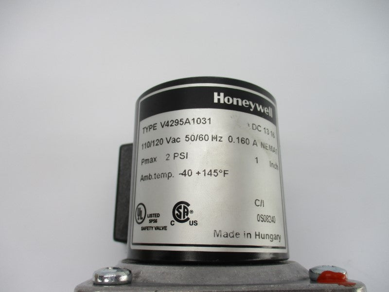 HONEYWELL V4295A1031 110/120VAC 0.160A 2PSI NSNP