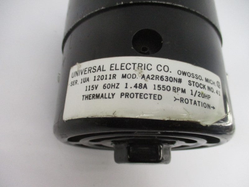 UNIVERSAL ELECTRIC AA2R630N# 115V 1.48A NSNP