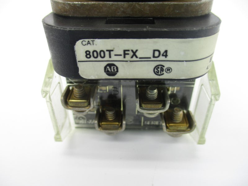 ALLEN BRADLEY 800T-FX6D4 SER. T UNMP