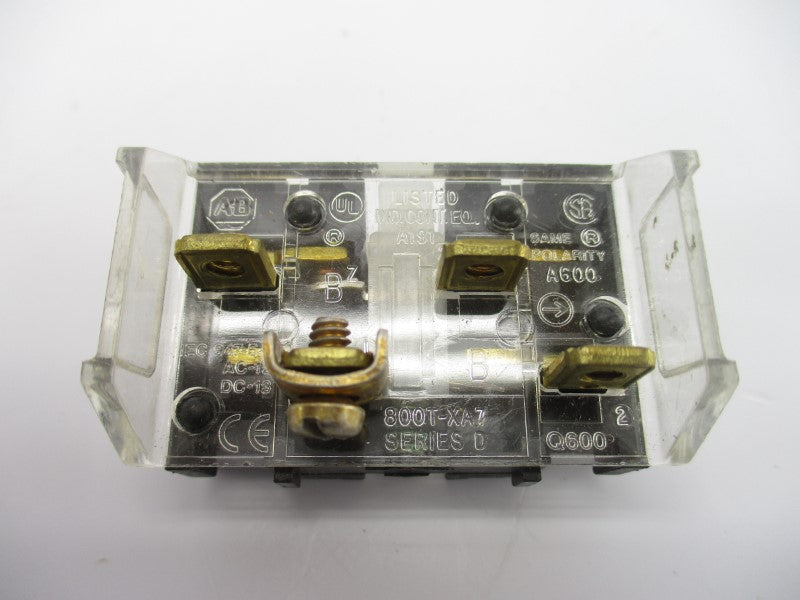 ALLEN BRADLEY 800T-XA7 SER. D UNMP