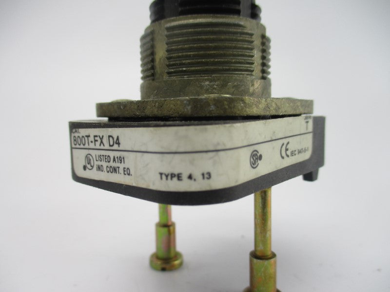 ALLEN BRADLEY 800T-FXD4 SER. T (NO BULB) (AS PICTURED) NSNP