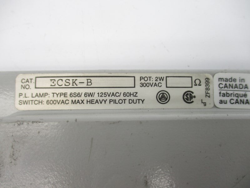 APPLETON ECSK-B 600VAC (AS PICTURED) UNMP