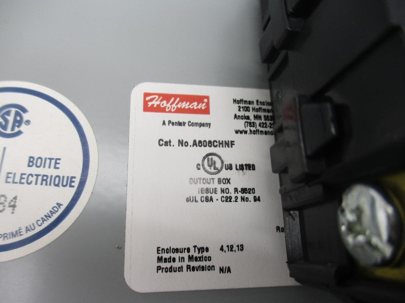 HOFFMAN A606CHNF UNMP