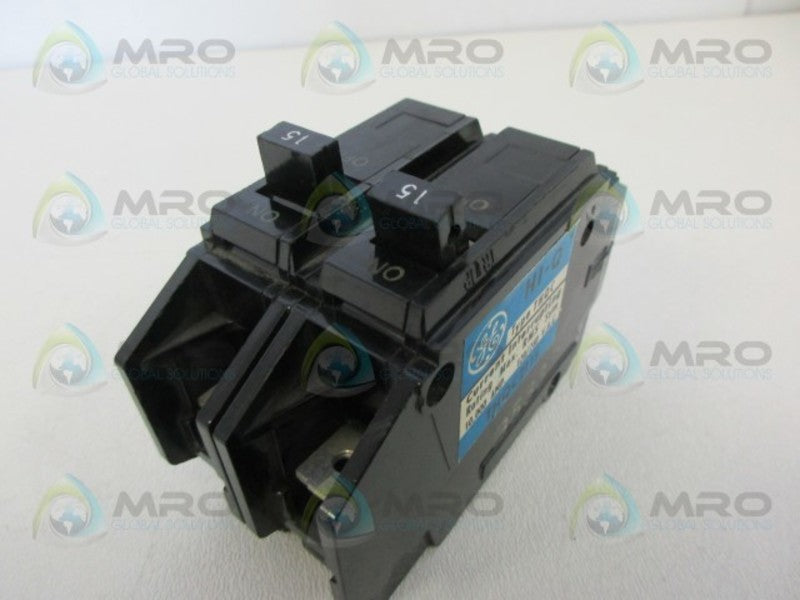 GENERAL ELECTRIC THQC2115 2PL 15AMP CIRCUIT BREAKER UNMP