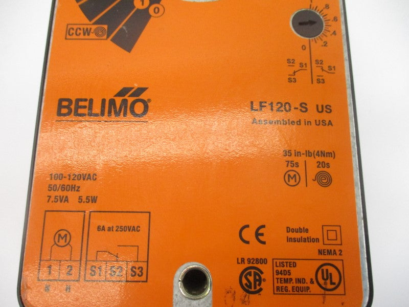 BELIMO LF120-SUS 100-120VAC UNMP