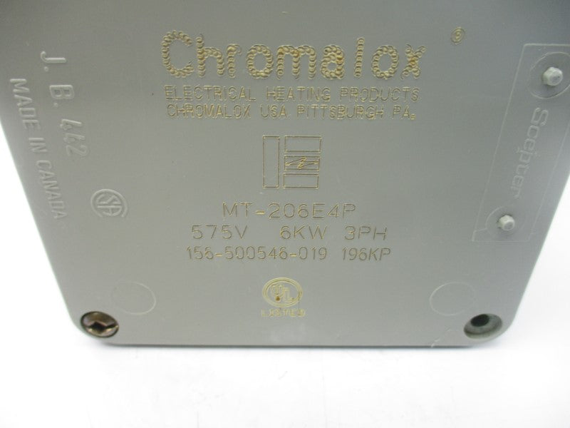 CHROMALOX MT-206E4P 575V UNMP