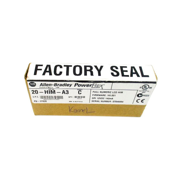INDUSTRIAL SPARE PART 20-HIM-A3 SER. C F/W 6.001 12VDC DATE: 2017 NSFS