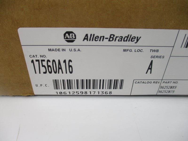 ALLEN BRADLEY 1756-OA16 SER. A F/W 3.2 DATE: 2010 NSFS