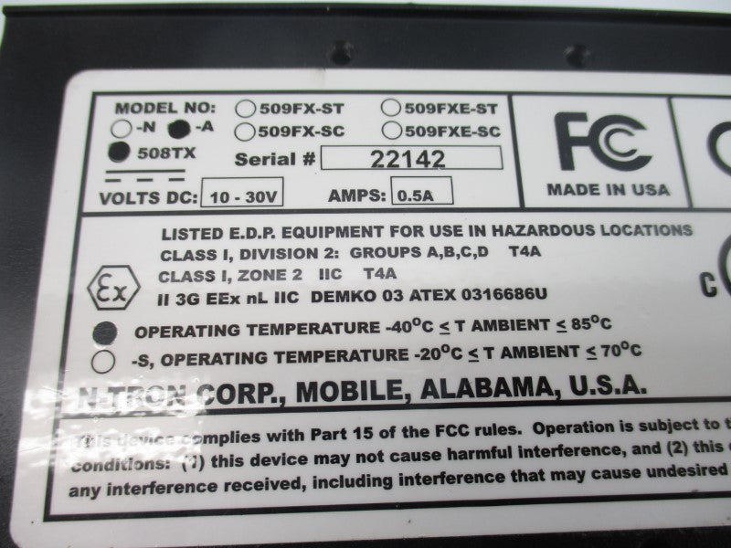 N-TRON 508TX 10-30V 0.5A NSNP