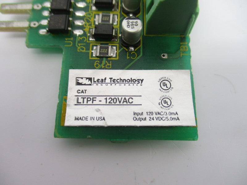 LEAF TECHNOLOGY LTPF-120VAC 120VAC UNMP