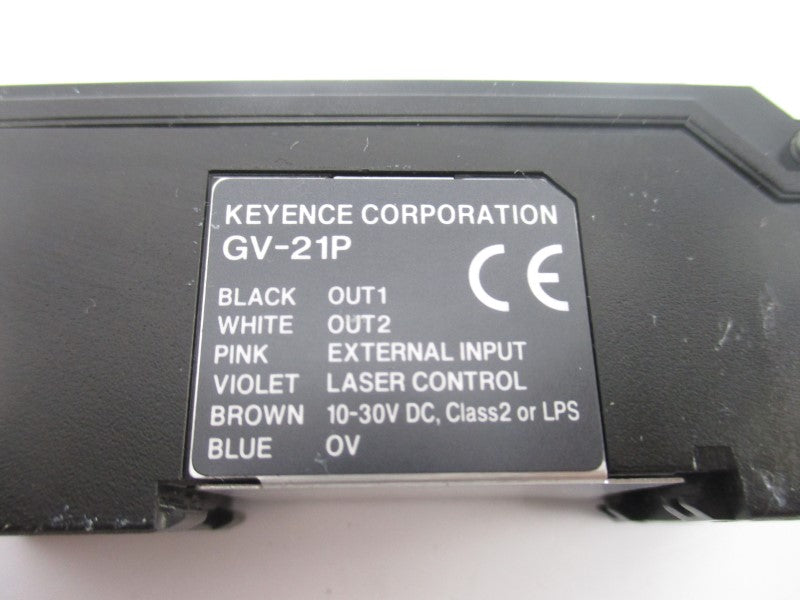 KEYENCE GV-21P 10-30VDC (AS PICTURED) NSNP