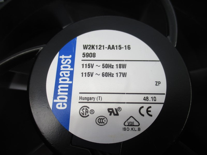 FAN W2K121-AA15-16 115V NSNP