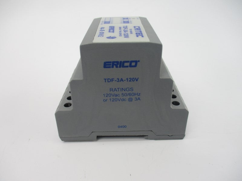 ERICO TDF-3A-120V 120VAC/DC 3A NSMP